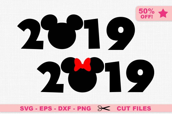 Download Disney 2019 Mickey 2019 Minnie 2019 Disneyland svg Disney ...