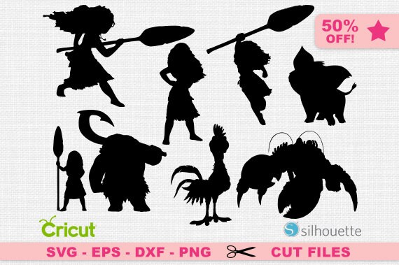 Download Moana svg Moana cricut Pig svg Rooster svg Disney SVG | Etsy