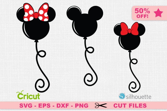 Download Balloon svg Mickey balloon svg Minnie balloon svg Disney ...