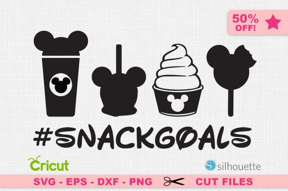 Download Disney SVG Snackgoals svg Disney coffee svg Mickey candy | Etsy