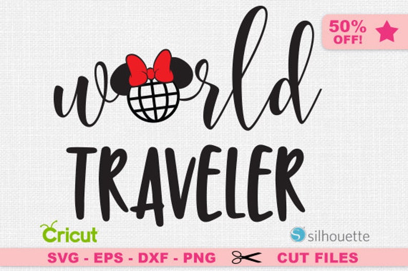 Download World traveler svg World svg Mickey world svg Minnie world ...