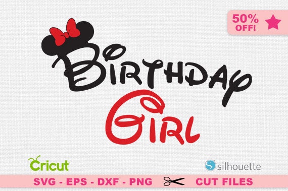 Download Disney birthday svg Minnie birthday svg Birthday Girl svg ...