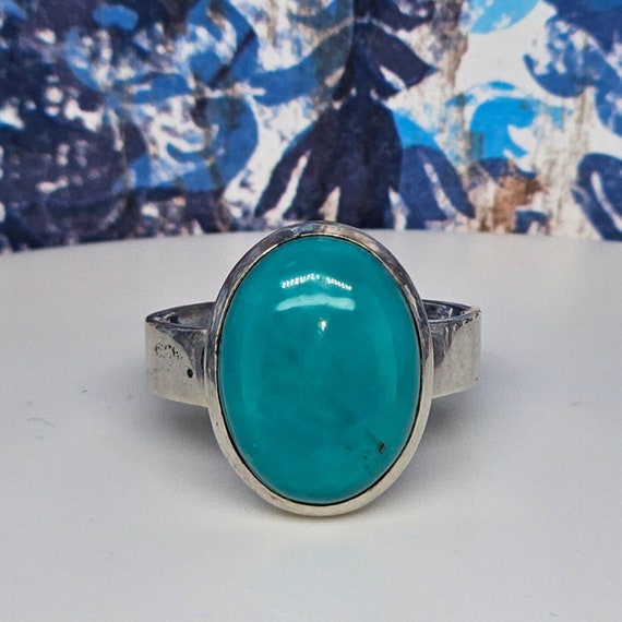 ヴィンテージ キングマン ターコイズ＆スターリングシルバー