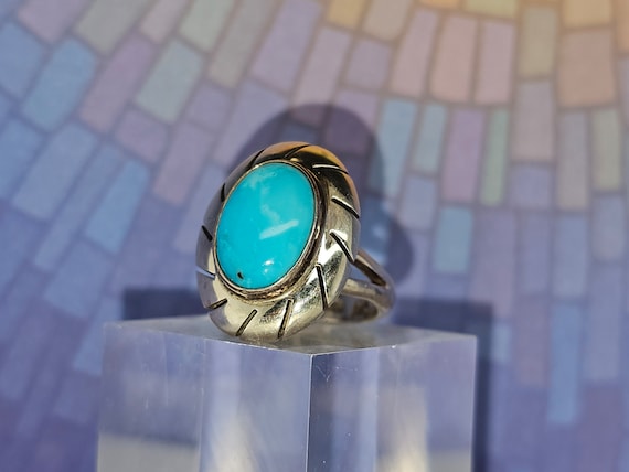 Circa 2000, handmade Southwestern Style sterling … - image 1