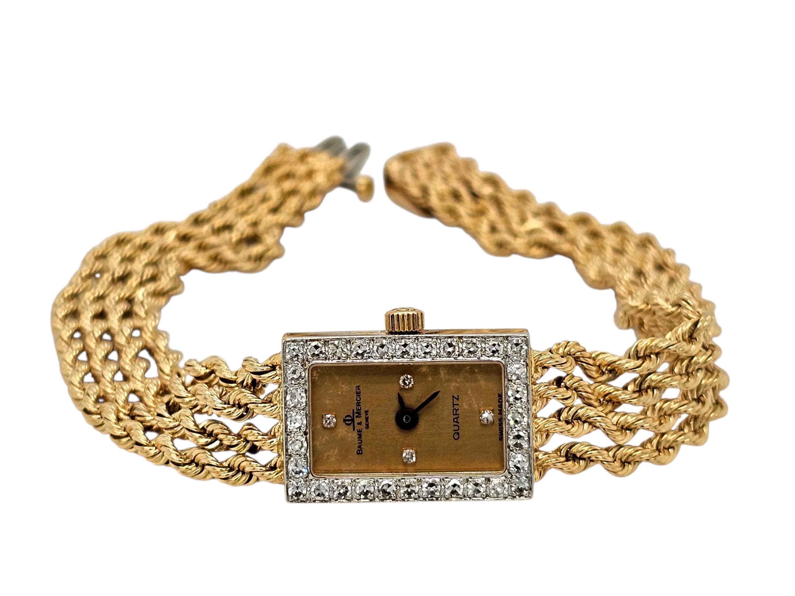 Women's 14k gold baume mercier watches - Etsy 日本