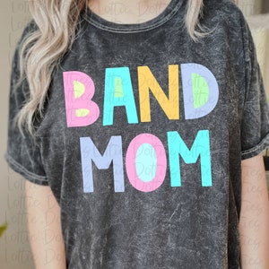 Band Mom PNG - Band Mom Sublimation - Digital Download