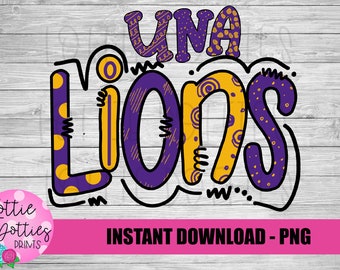 Lions PNG - Lions sublimation design - Digital Download