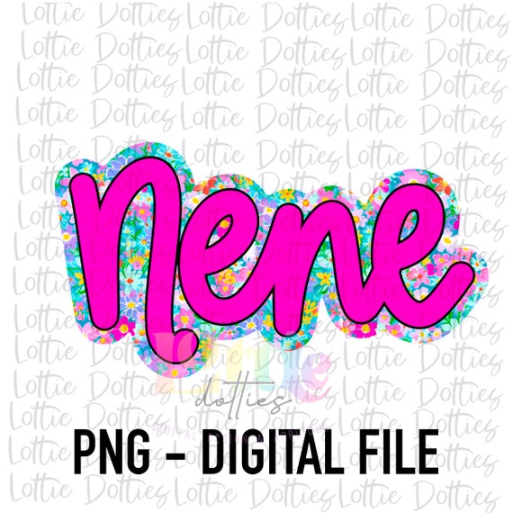 Neneグッズ オーダーページ Nene Png - Sublimation File - Instant Download - Digital Download