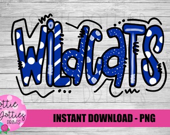 Wildcats PNG - Wildcats  PNG - Instant Download - Digital Download - Wildcats Sublimation Design