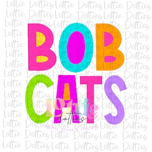 Bobcats PNG - Bobcats sublimation design - Digital Download