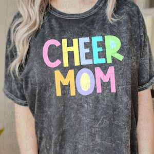 Cheer Mom Png - Cheer Sublimation File - Instant download - Digital Download