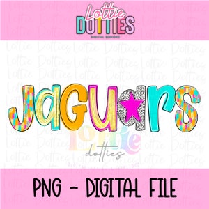 Jaguars PNG - Jaguars sublimation design - Digital Download