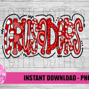 Kreuzfahrer PNG -crusaders Sublimation - Instant Download