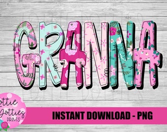 Granna Png - Mother’s Day sublimation Png - Digital Download