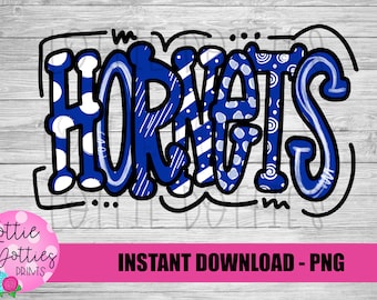 Hornets PNG - Hornets  sublimation design - Digital Download