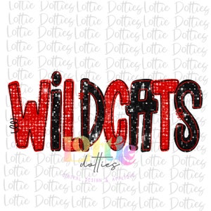 Wildcats PNG  -  Digital Download - Wildcats Sublimation Design