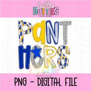 Panthers PNG - Panthers sublimation design - Digital Download