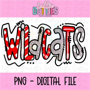 Wildcats PNG - Wildcats  PNG - Instant Download - Digital Download - Wildcats Sublimation Design