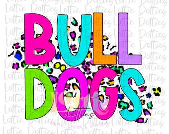 Bulldogs Png - Digital Designs - Mascot Team Design