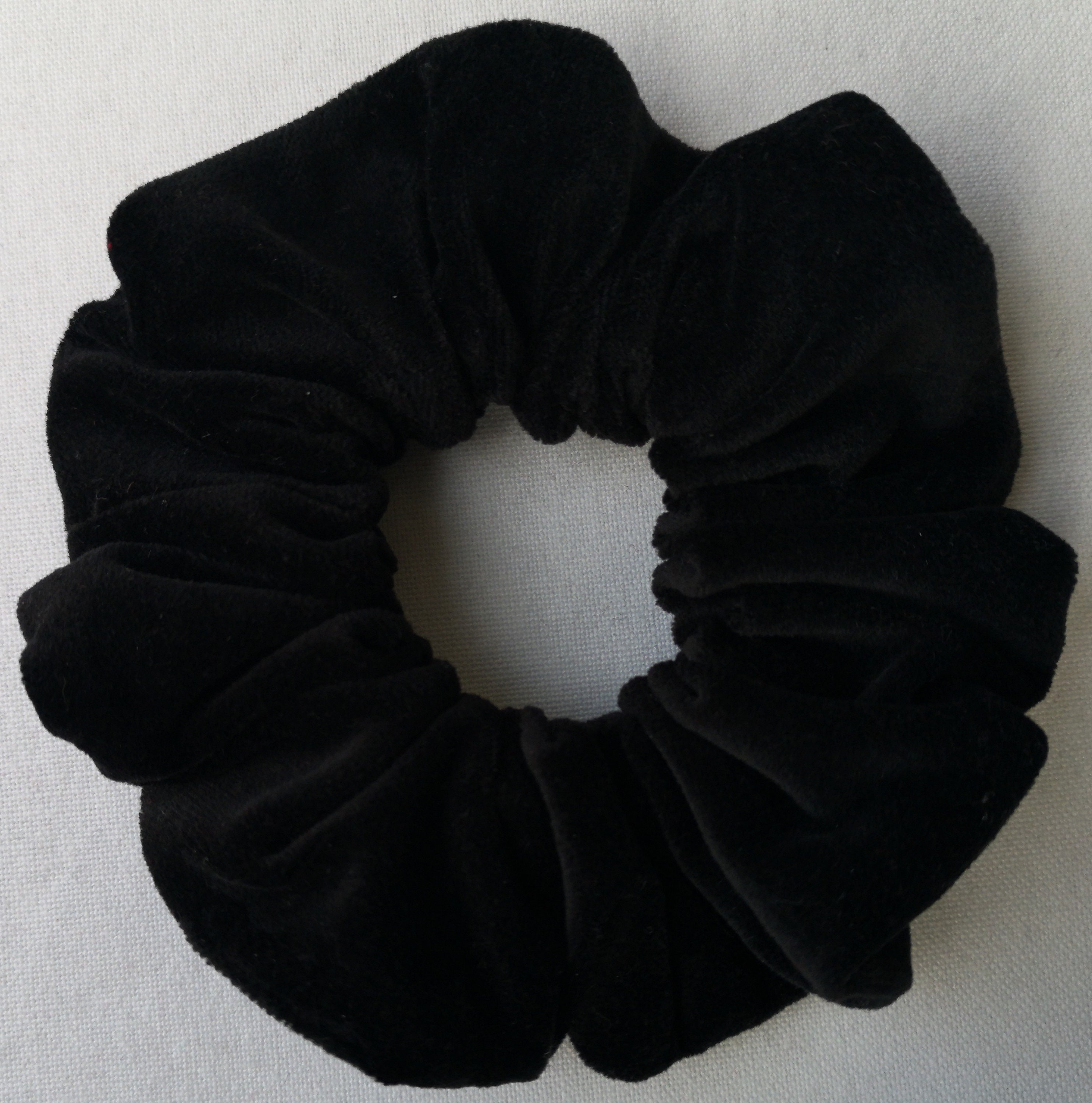 Black Velvet Scrunchie Black Scrunchie Black Velvet - Etsy UK