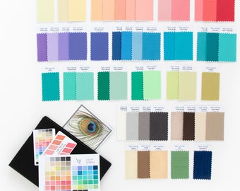 Light Spring - The ULTIMATE COLLECTION of Fifty Fabric Swatches