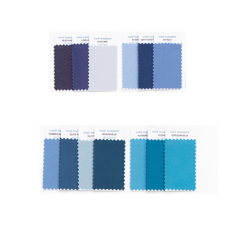 Cool Summer The ULTIMATE COLLECTION of Fifty Fabric Swatches zdjęcie 3
