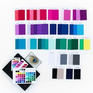 Bright Winter - The ULTIMATE COLLECTION of Fifty Fabric Swatches
