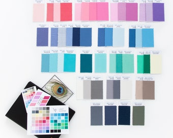 Light Summer - The ULTIMATE COLLECTION of Fifty Fabric Swatches