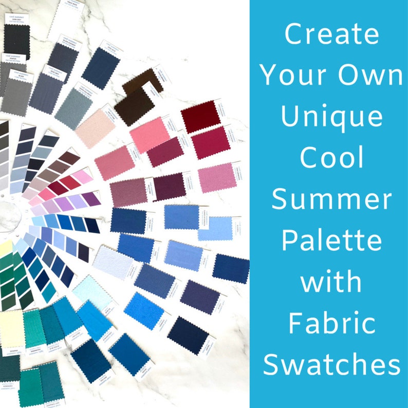 Cool Summer Fabric Colour Swatches in Faux Leather Case Etsy
