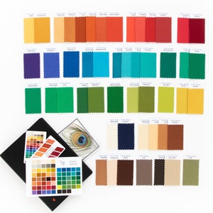 Warm Spring - The ULTIMATE COLLECTION of Fifty Fabric Swatches