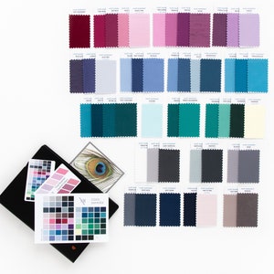 Cool Summer The ULTIMATE COLLECTION of Fifty Fabric Swatches zdjęcie 1