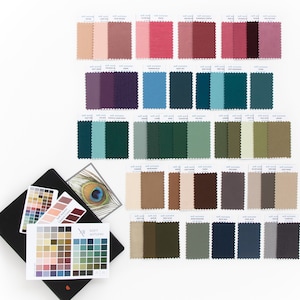 Soft Autumn - The ULTIMATE COLLECTION of Fifty Fabric Swatches