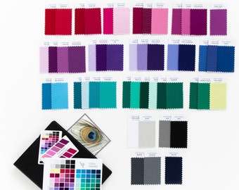 Cool Winter - The ULTIMATE COLLECTION of Fifty Fabric Swatches