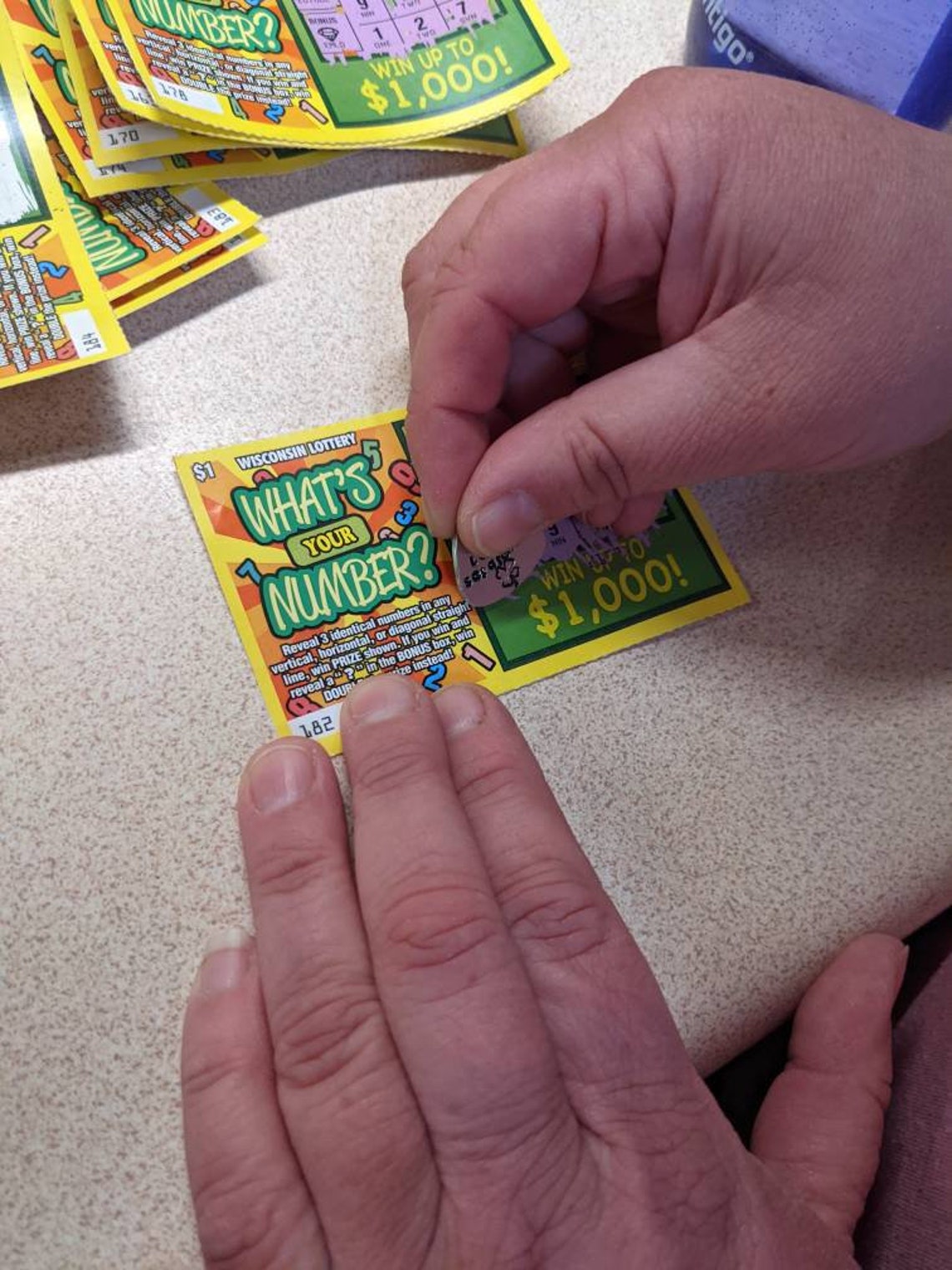 Lucky Lotto Scratcher Keychain Etsy UK