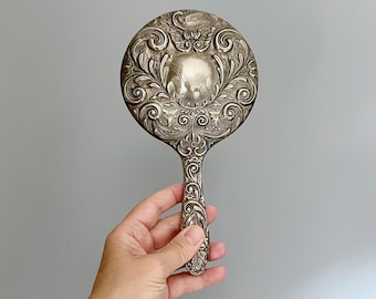 Vintage Japanese Kyodai Mirror - 1940s Showa Era (25D-375-1) - Etsy