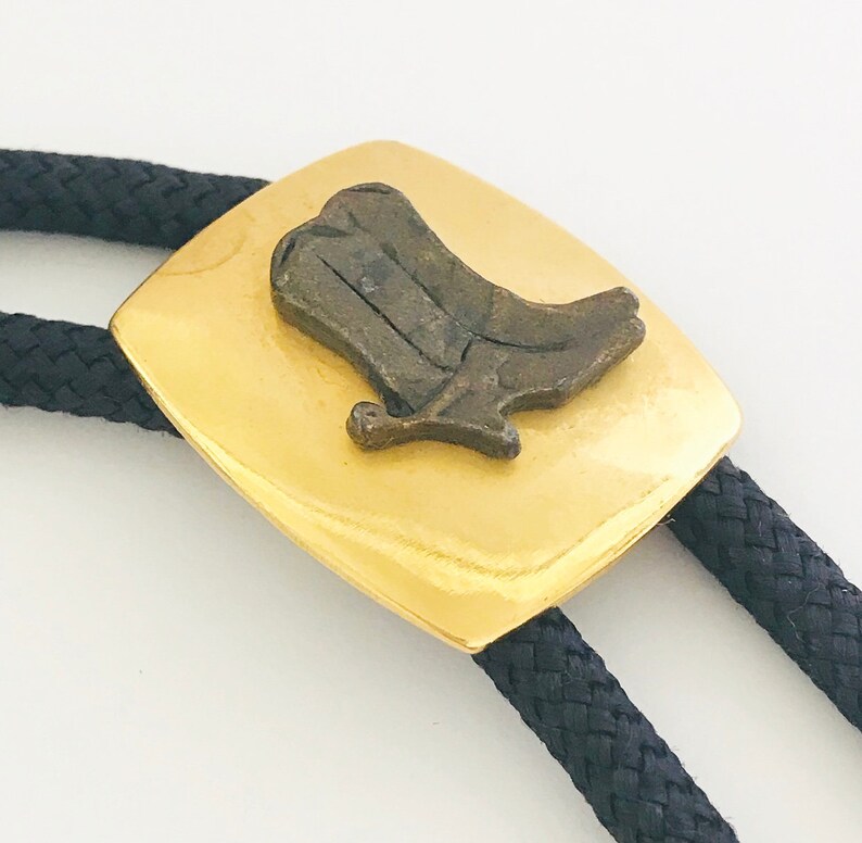 Vintage Cowgirl Rodeo Necklace Cowboy Boots Pendant Festival Necklace Cowboy Shoes Necklace Bolo Tie Cowgirl Necklace