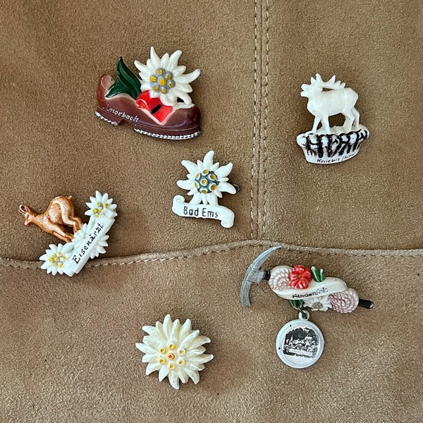 Bavarian German hat pins - Oktoberfest gifts