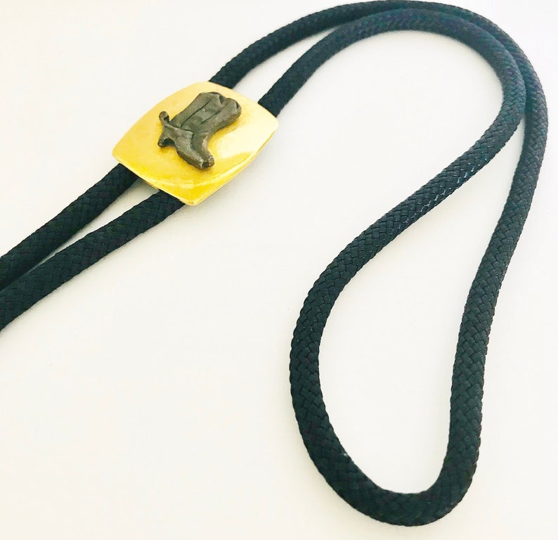 Vintage Cowgirl Rodeo Necklace Cowboy Boots Pendant Festival Necklace Cowboy Shoes Necklace Bolo Tie Cowgirl Necklace