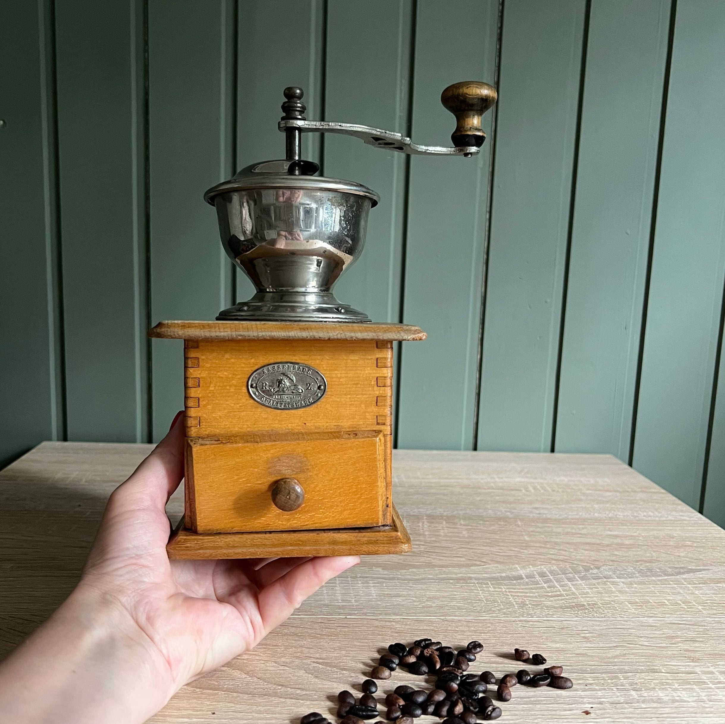 Vintage Zassenhaus Coffee Grinder Mill