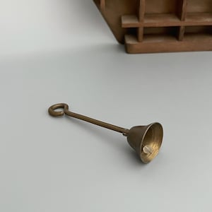 Small witches bell - Handbell - Ritual bell - Wicca witch ritual tools - Vintage 4”