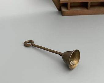Small witches bell - Handbell - Ritual bell - Wicca witch ritual tools - Vintage 4”