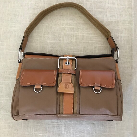 Bogner original vintage bag, Designer crossbody pu