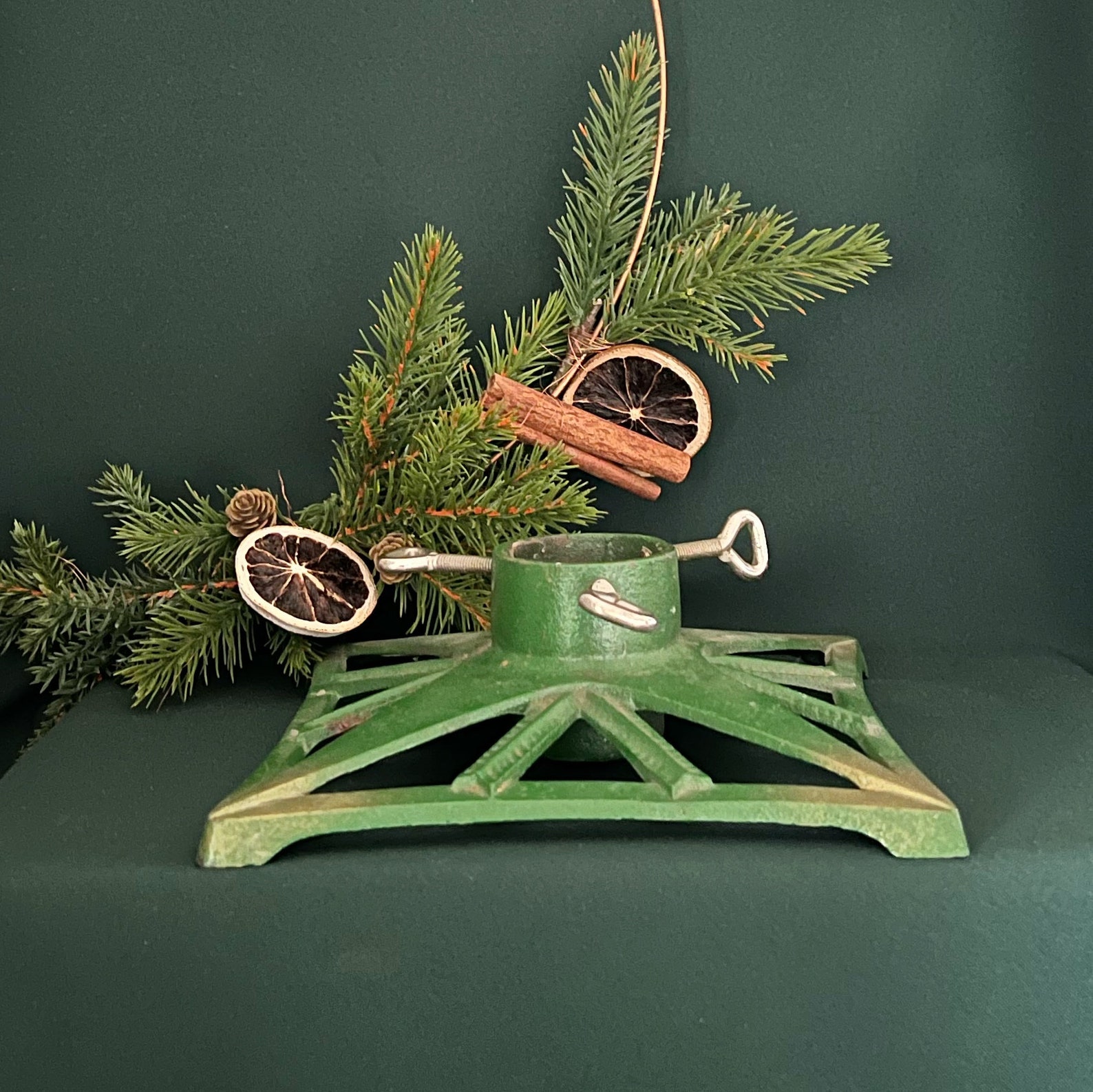 Small Cast Iron Christmas Tree Holder, Made in Germany Etsy Canada