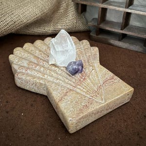 Natural Stone Shell – Heavy Altar Piece – 1.5 kg – Water Element Decor