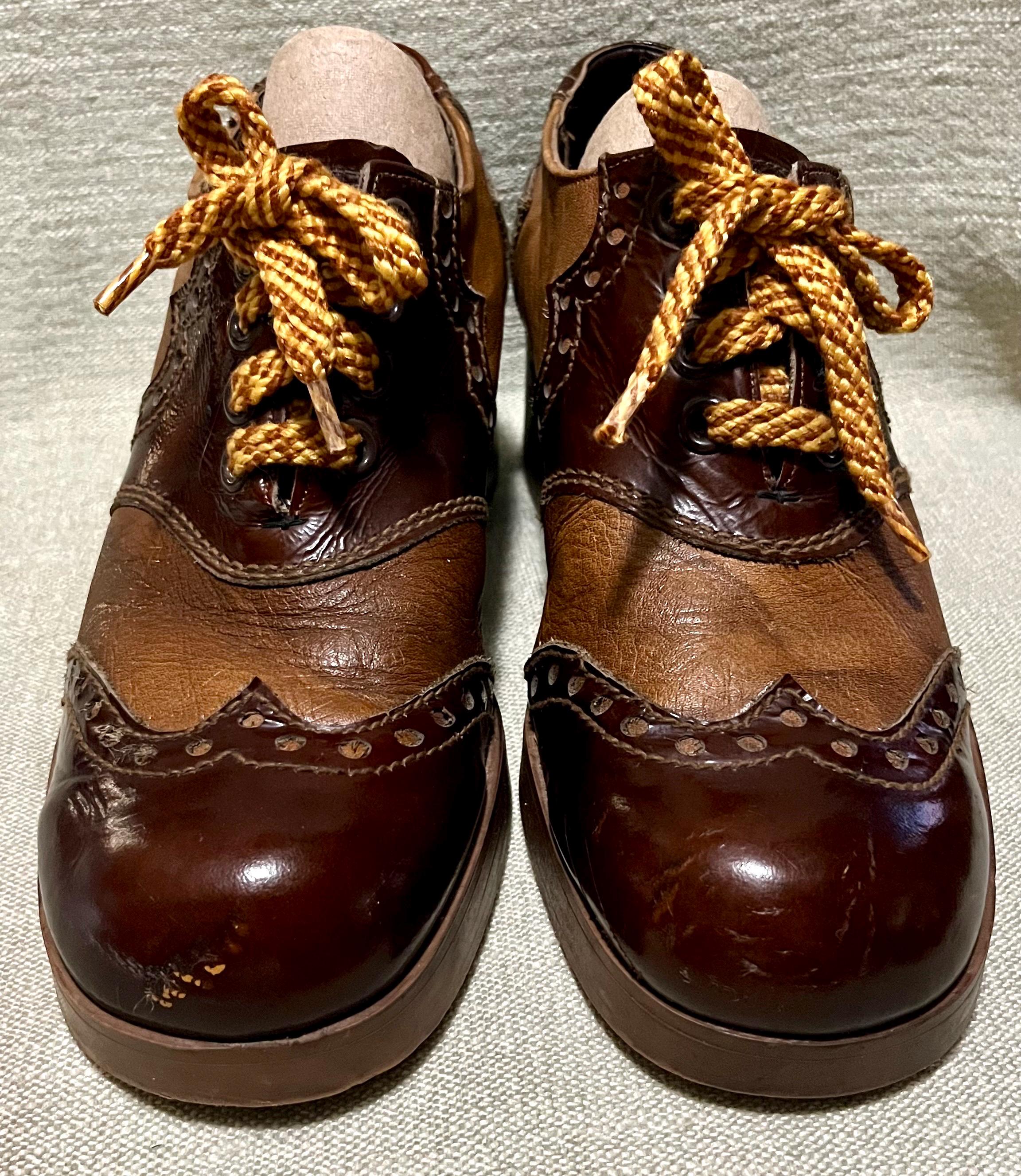 70s Wingtip Shoes - Etsy
