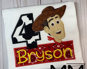 Sheriff Cowboy Birthday Shirt
