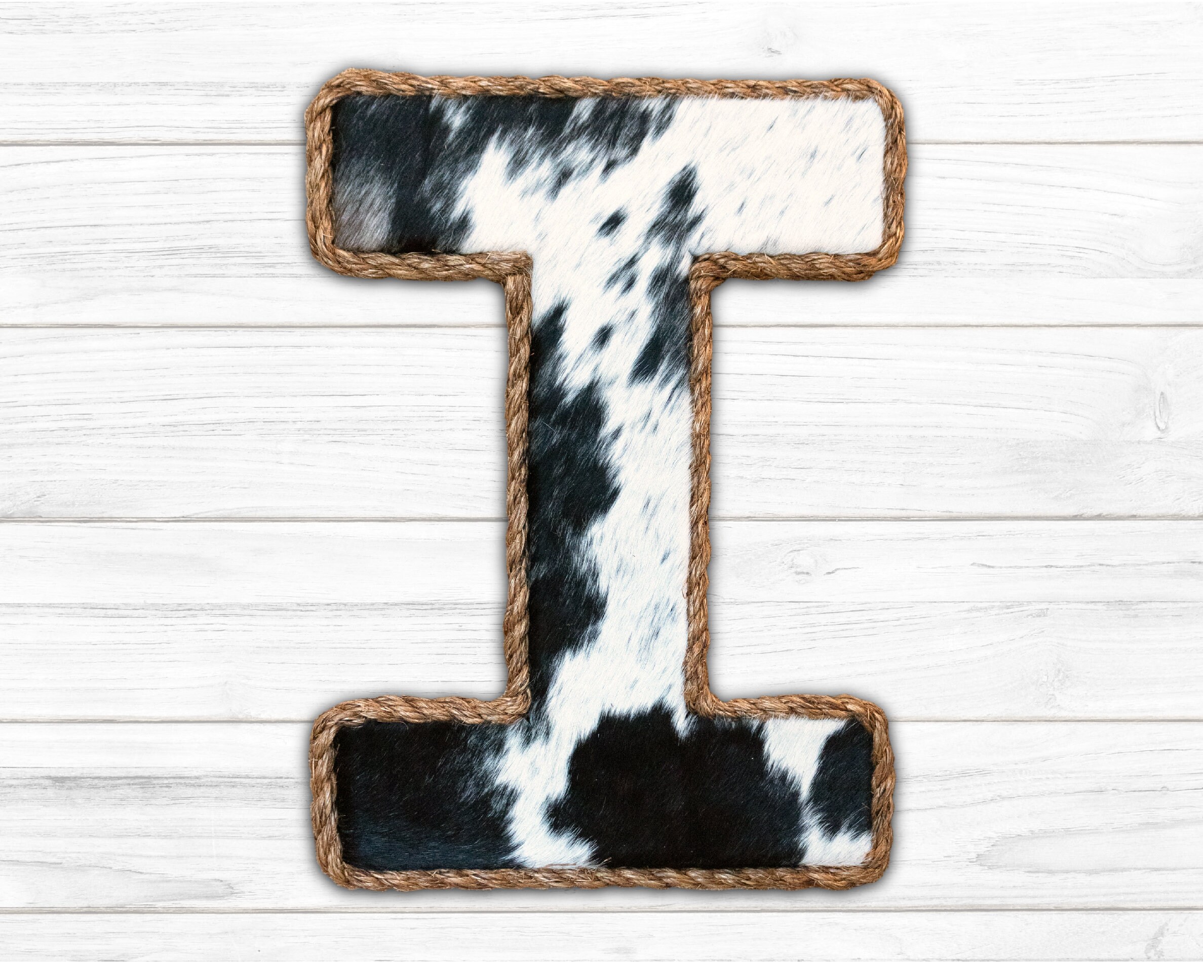 Cowhide Letters Etsy Australia