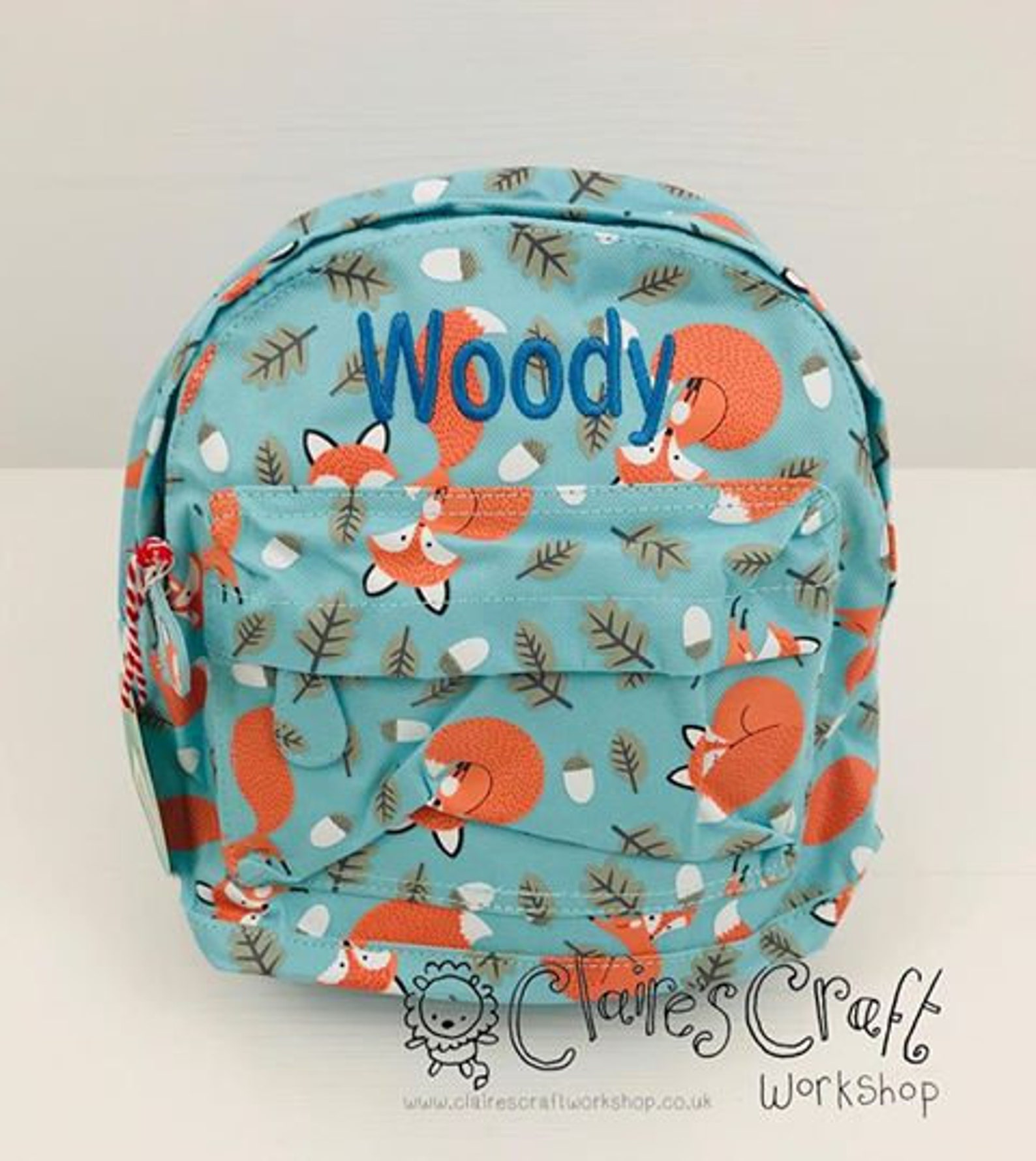Personalised Fox Mini Backpack for Children School Bag - Etsy UK