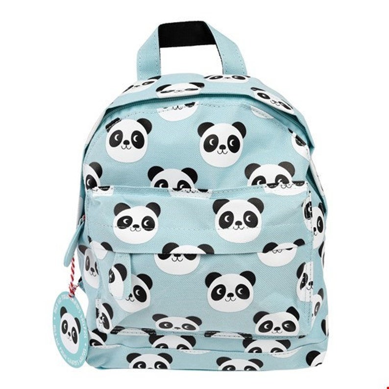 Personalised Panda Mini Backpack for Children School Bag Etsy