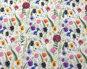 Daisy Fabric Etsy Uk